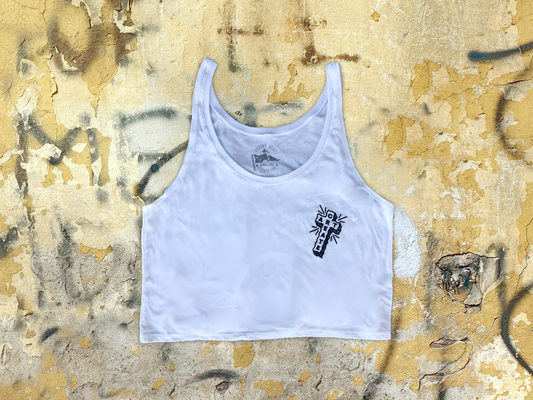 Create Art Cross - Women's Crop Tank