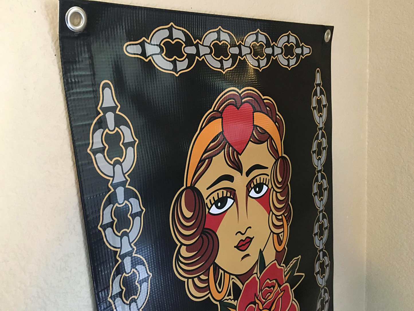 Gypsy Rose Vinyl Banner
