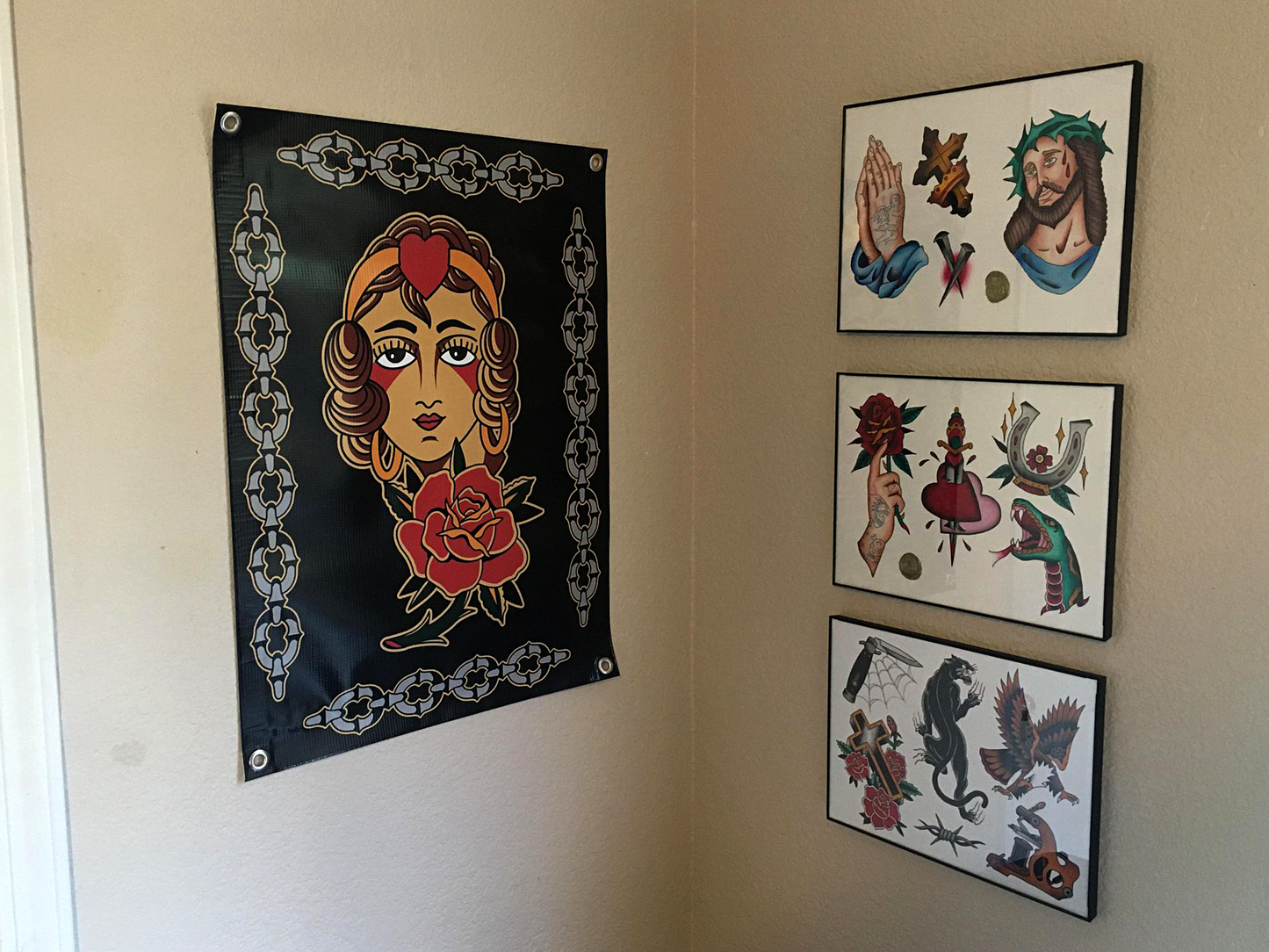 Gypsy Rose Vinyl Banner