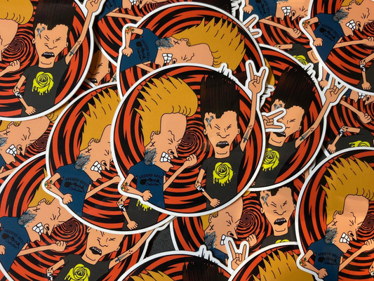 Beavis & Butthead Tattoo Sticker