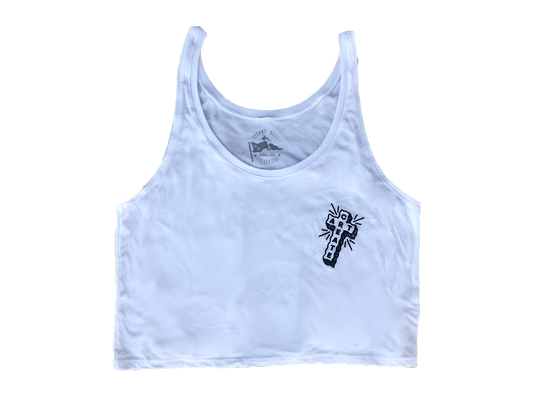 Create Art Cross - Women's Crop Tank