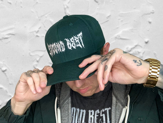 Metal Barbed Wire Snapback Hat