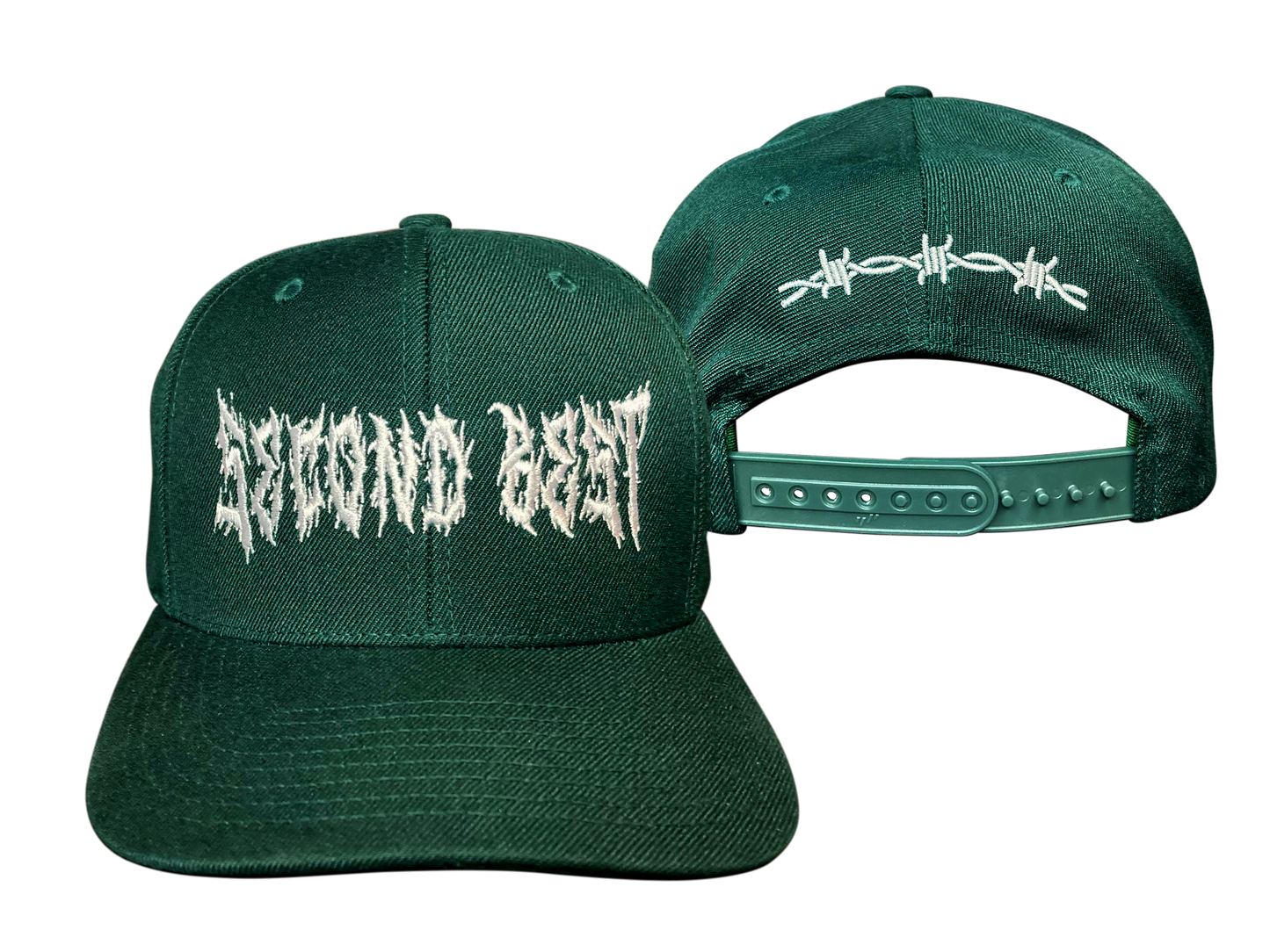 Metal Barbed Wire Snapback Hat