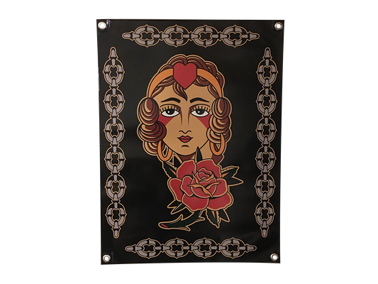 Gypsy Rose Vinyl Banner