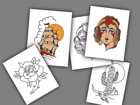 Traditional Flash Coloring Book DOWNLOAD