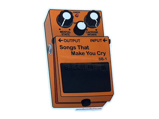 Guitar Pedal Sticker