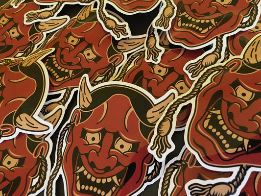 Hannya Sticker