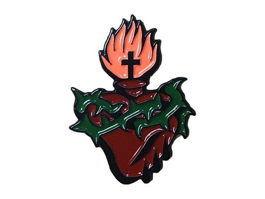 Sacred Heart - Enamel Pin