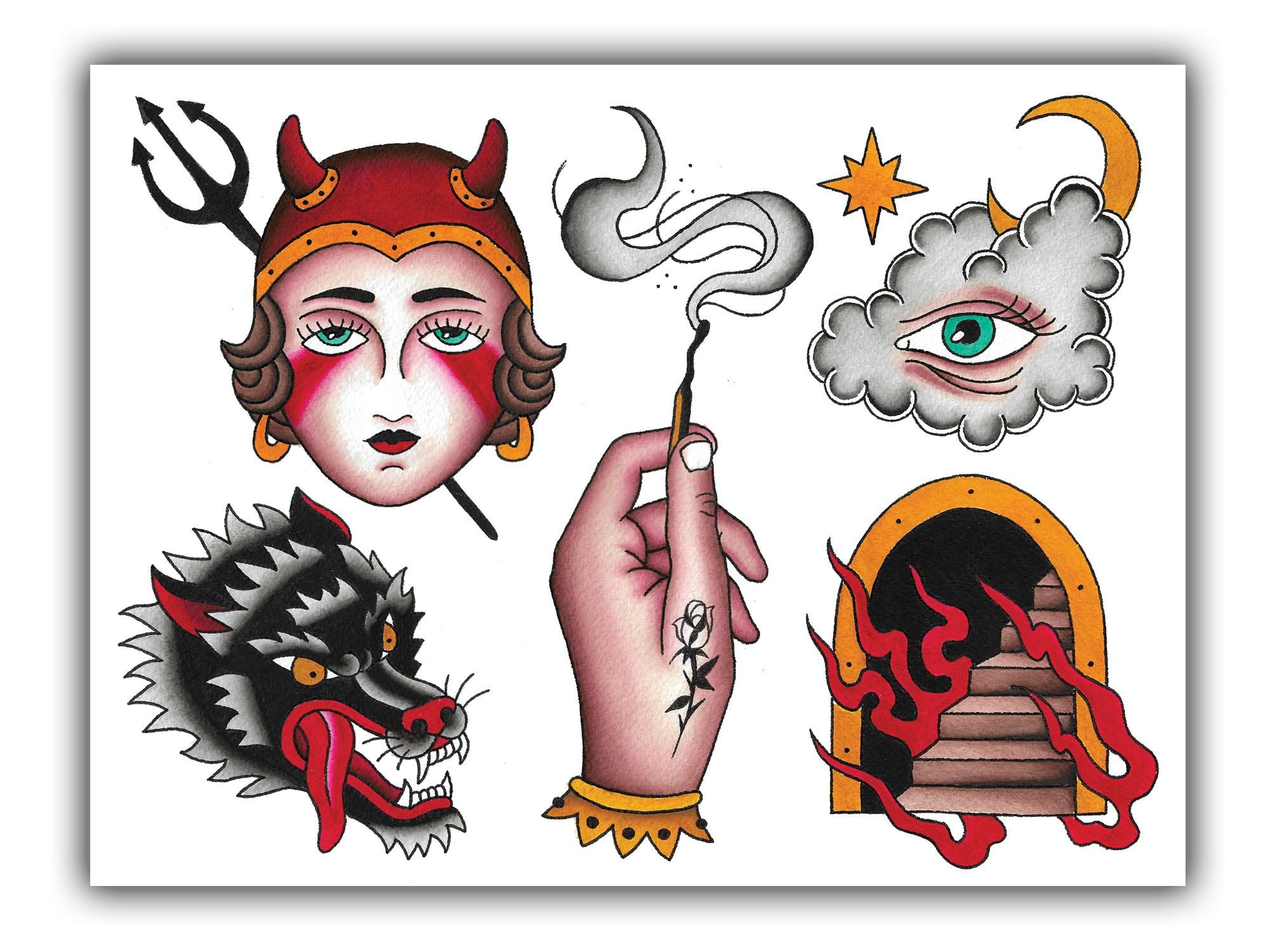 Tattoo Flash Collective on Instagram: 